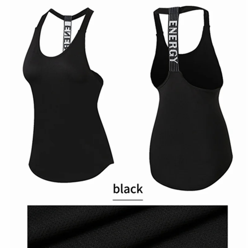 Haut de sport sans manches pour femmes