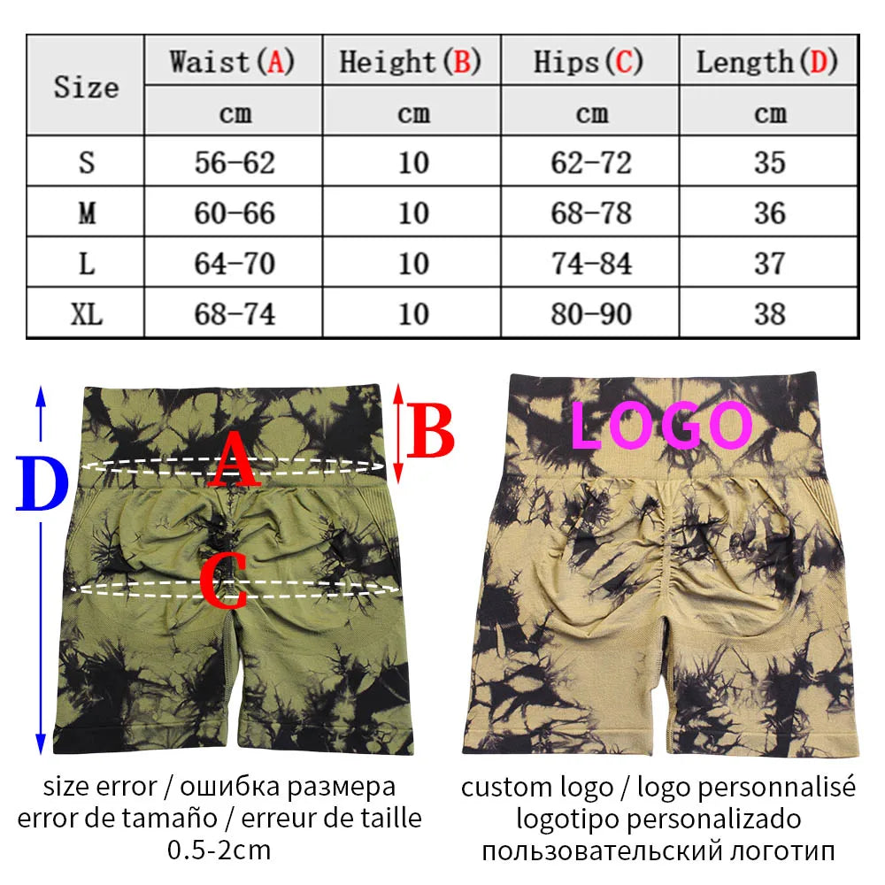 High Waist Summer Sport Shorts For Women