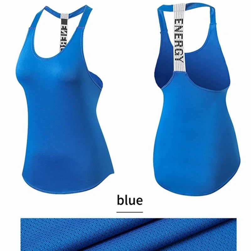 Haut de sport sans manches pour femmes