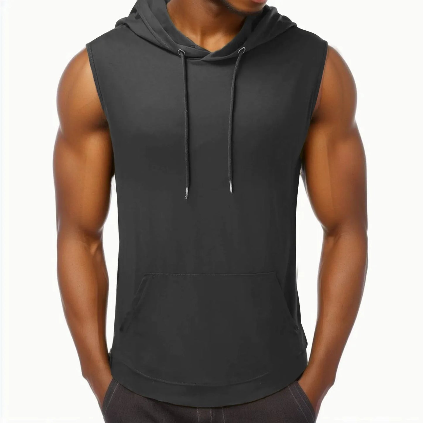 Men's Sports Hooded Tank Tops