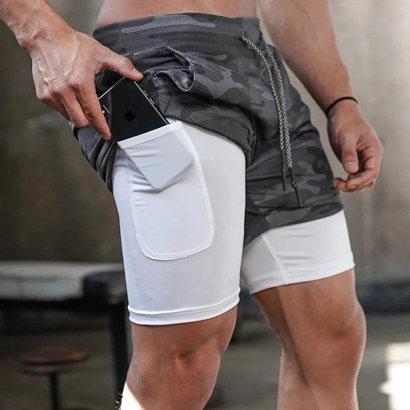 Men's 2-in-1 Running Shorts