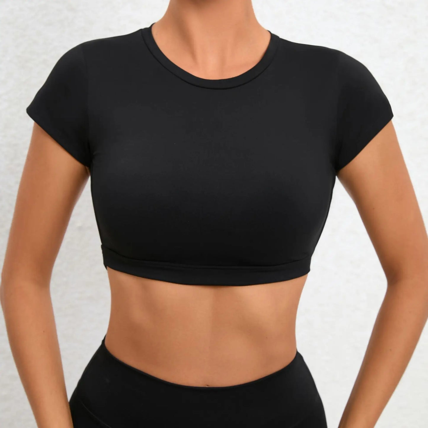 Breathable Back-out Yoga Top